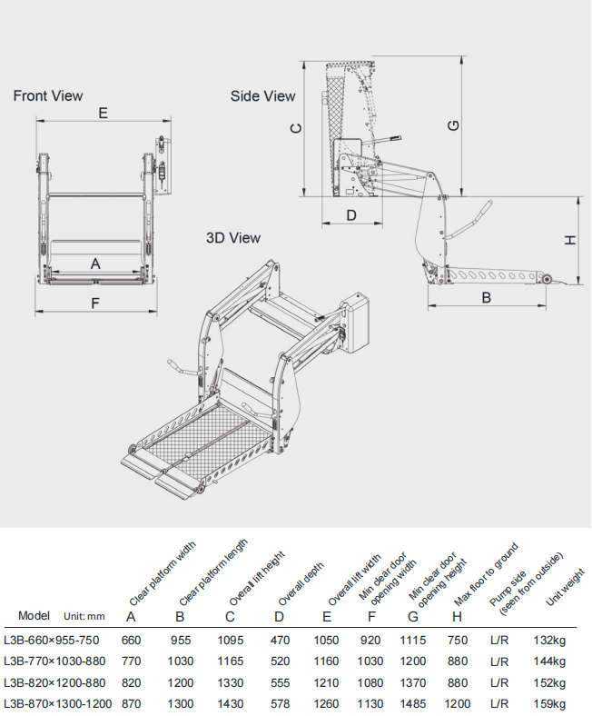 Wheelchair Lift Wheelchair Lift