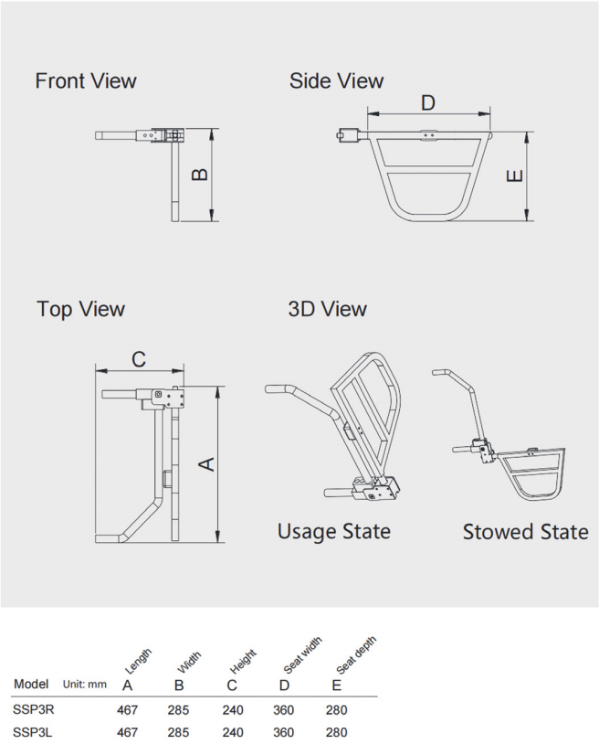 Seat Side Panel
